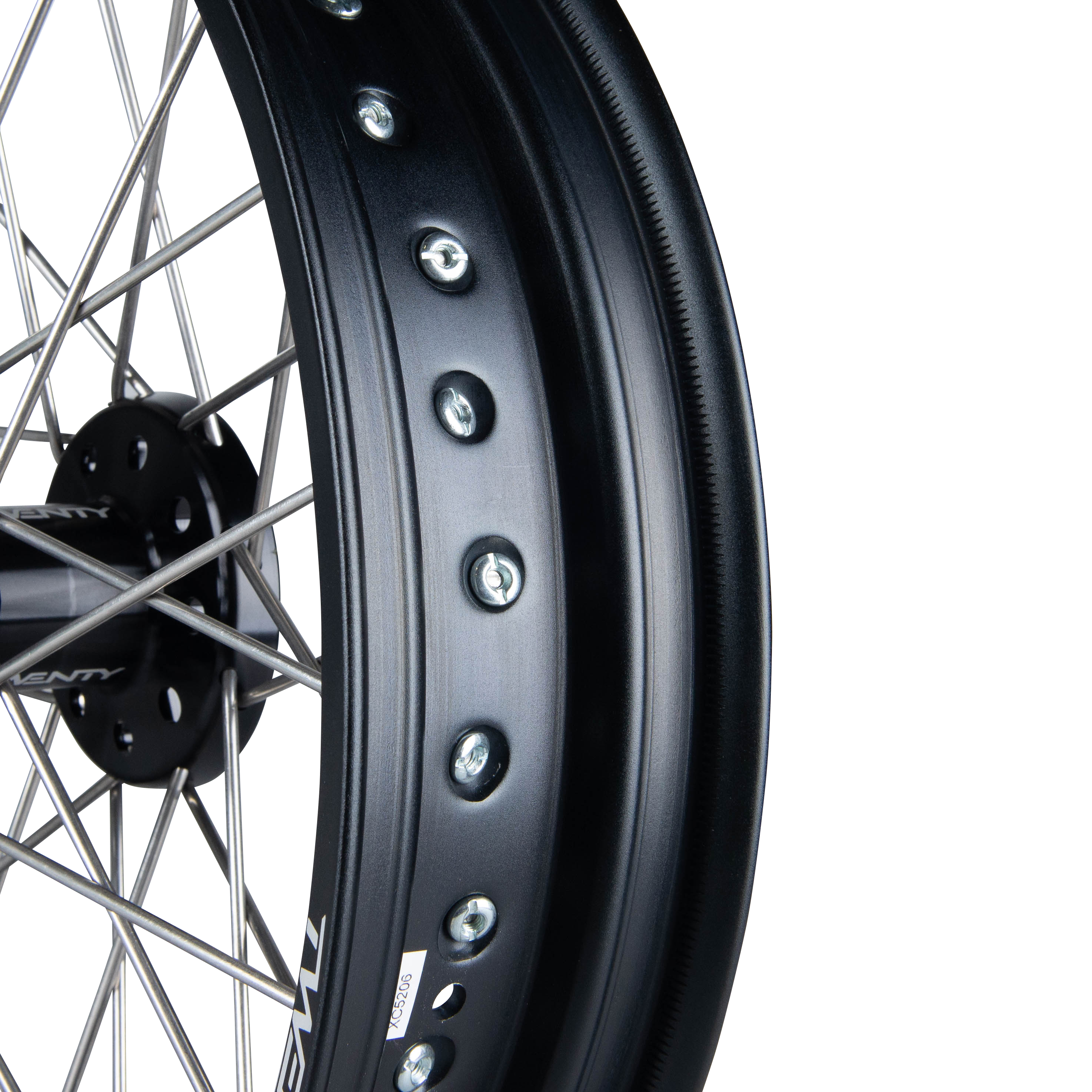 Twenty Supermotard Front Wheel Black-Black 17"