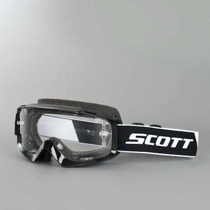Masque Scott Split OTG noir blanc  Masque moto cross pour lunette