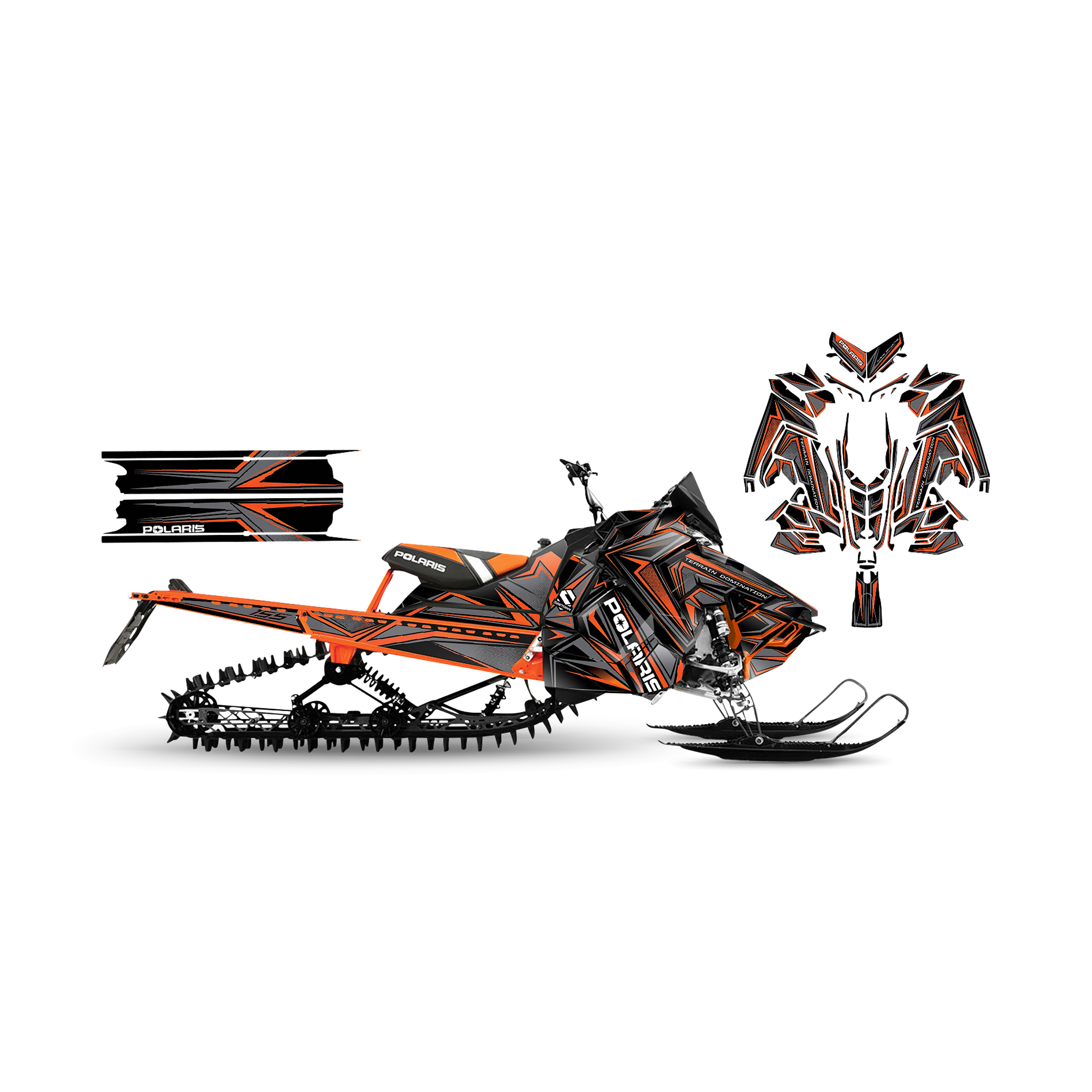 Tarrasarja SweTown Team Racer 17 Oranssi