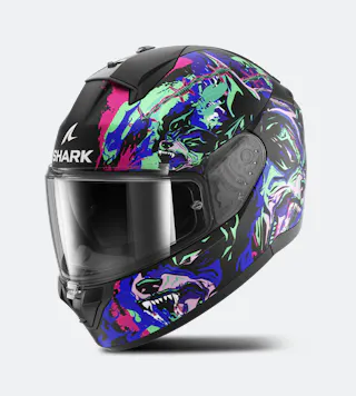 Shark Ridill 2 Raging Beast Mat Full Face Helmet