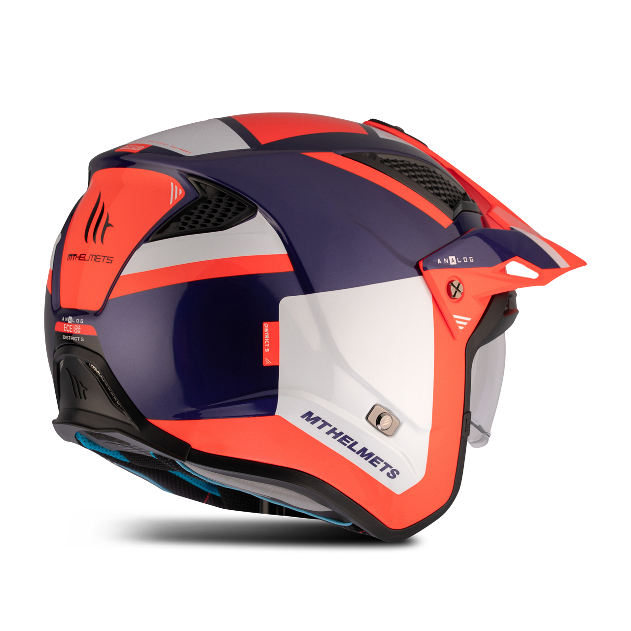 MT District SV S Analog Trial Helmet
