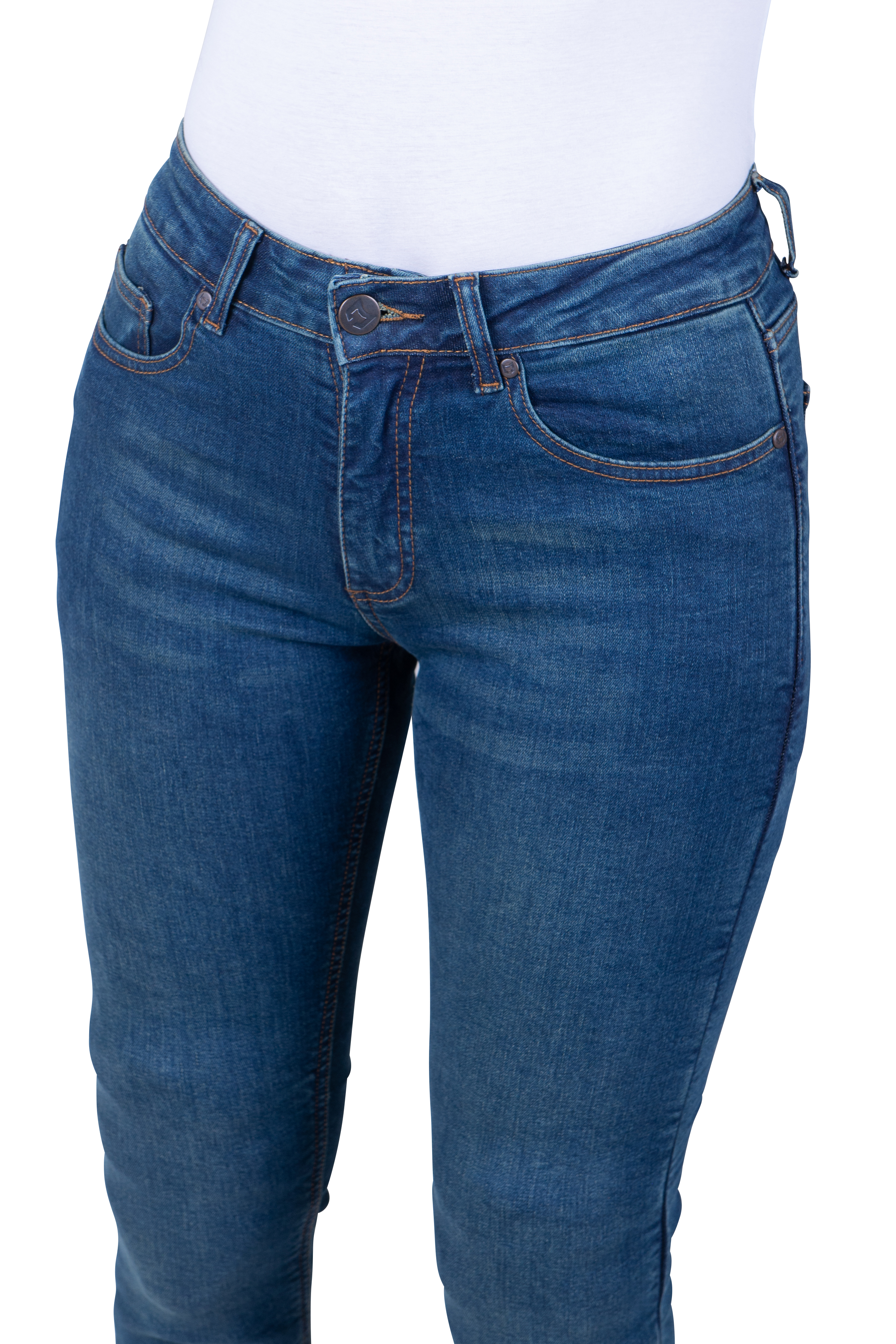 Vaqueros de Moto Mujer Course Lara Slim Fit