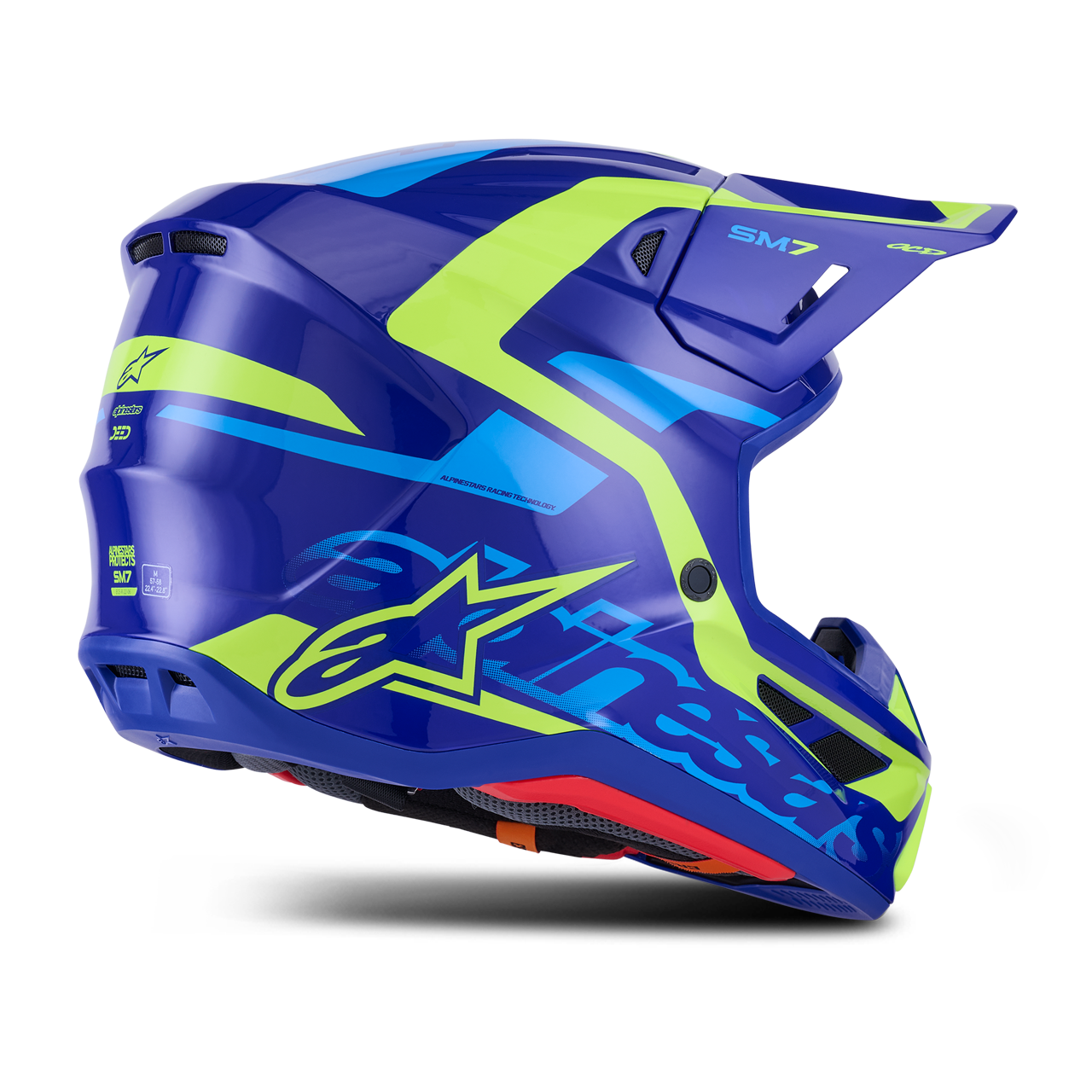 Casco MX Alpinestars SM7 Deed