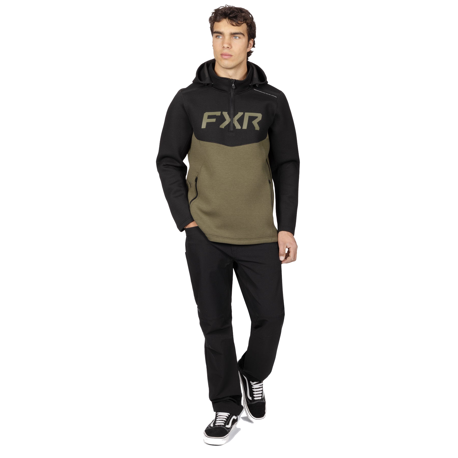 Hoodie met 1/4 Rits FXR Altitude Tech