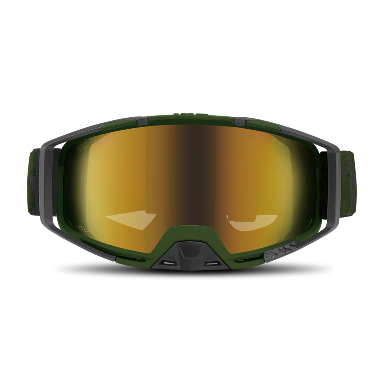 Masque VTT iXS Trigger - Lentille Miroir (Profil Bas)