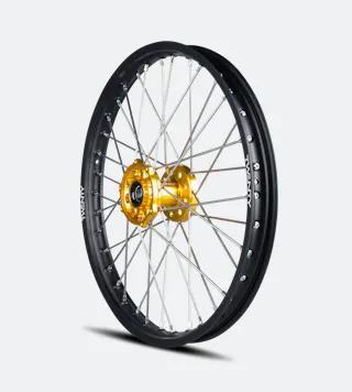 Twenty MX Front Wheel Black-Gold 21"