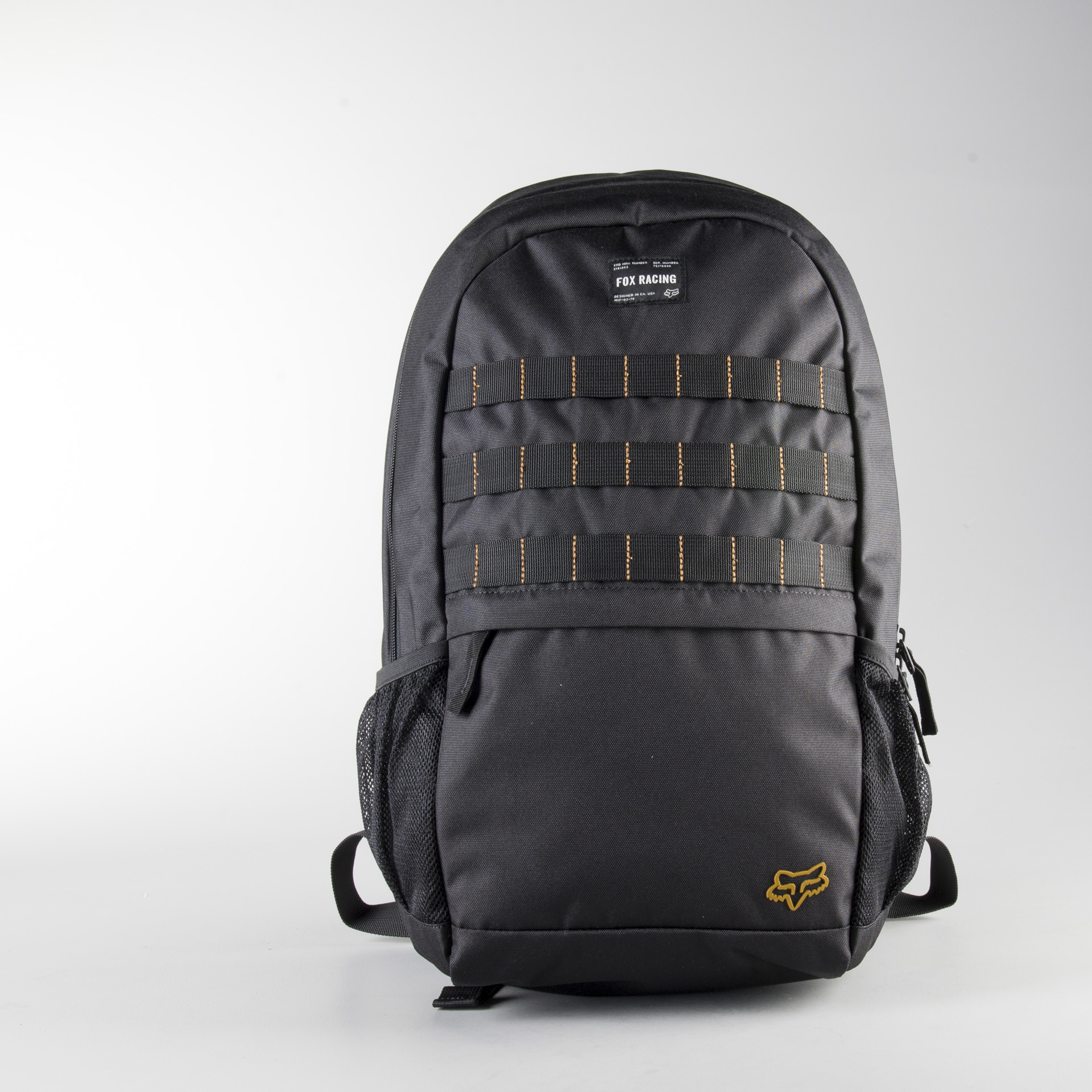 fox laptop backpack black