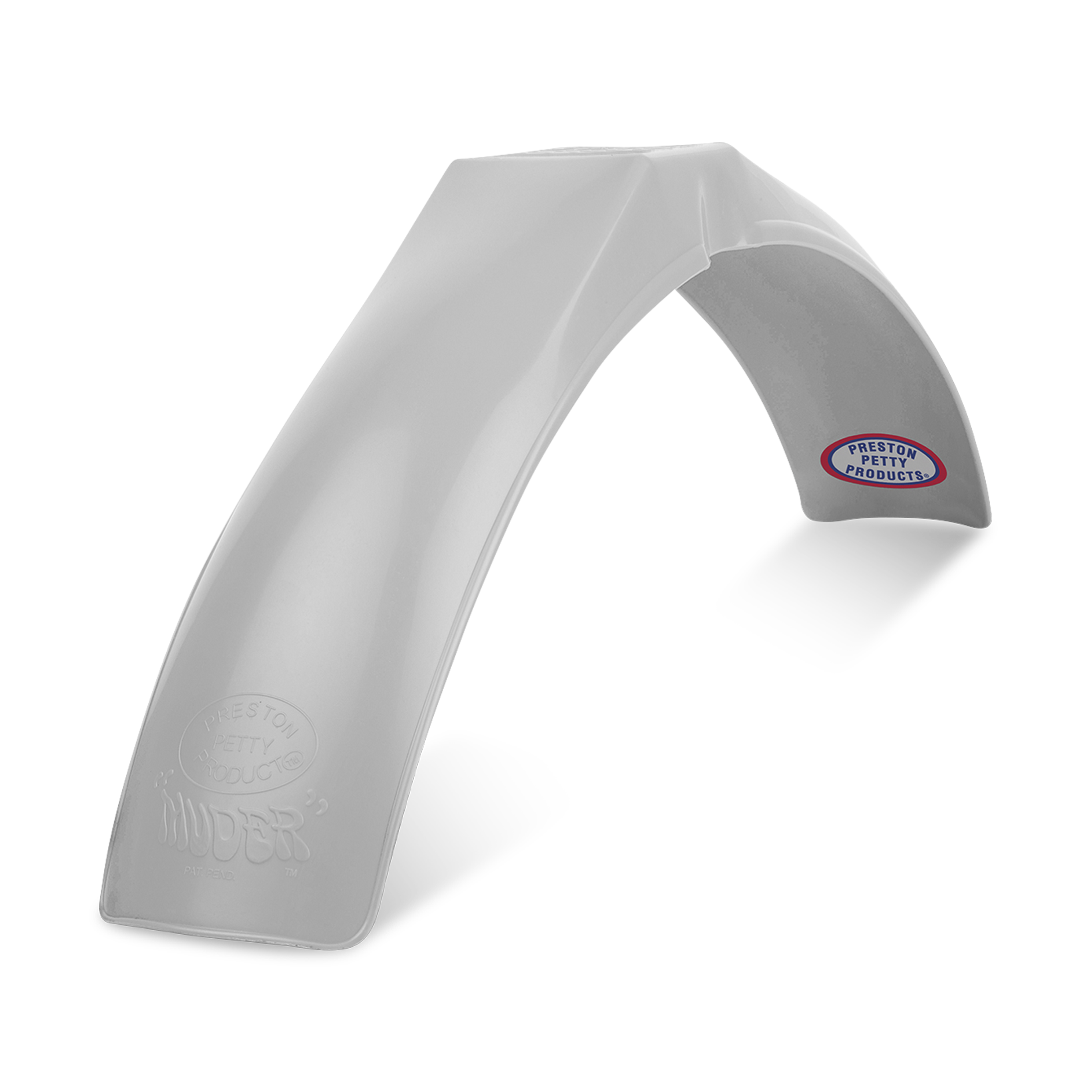Polisport Preston Petty Front Fender Silver-Grey