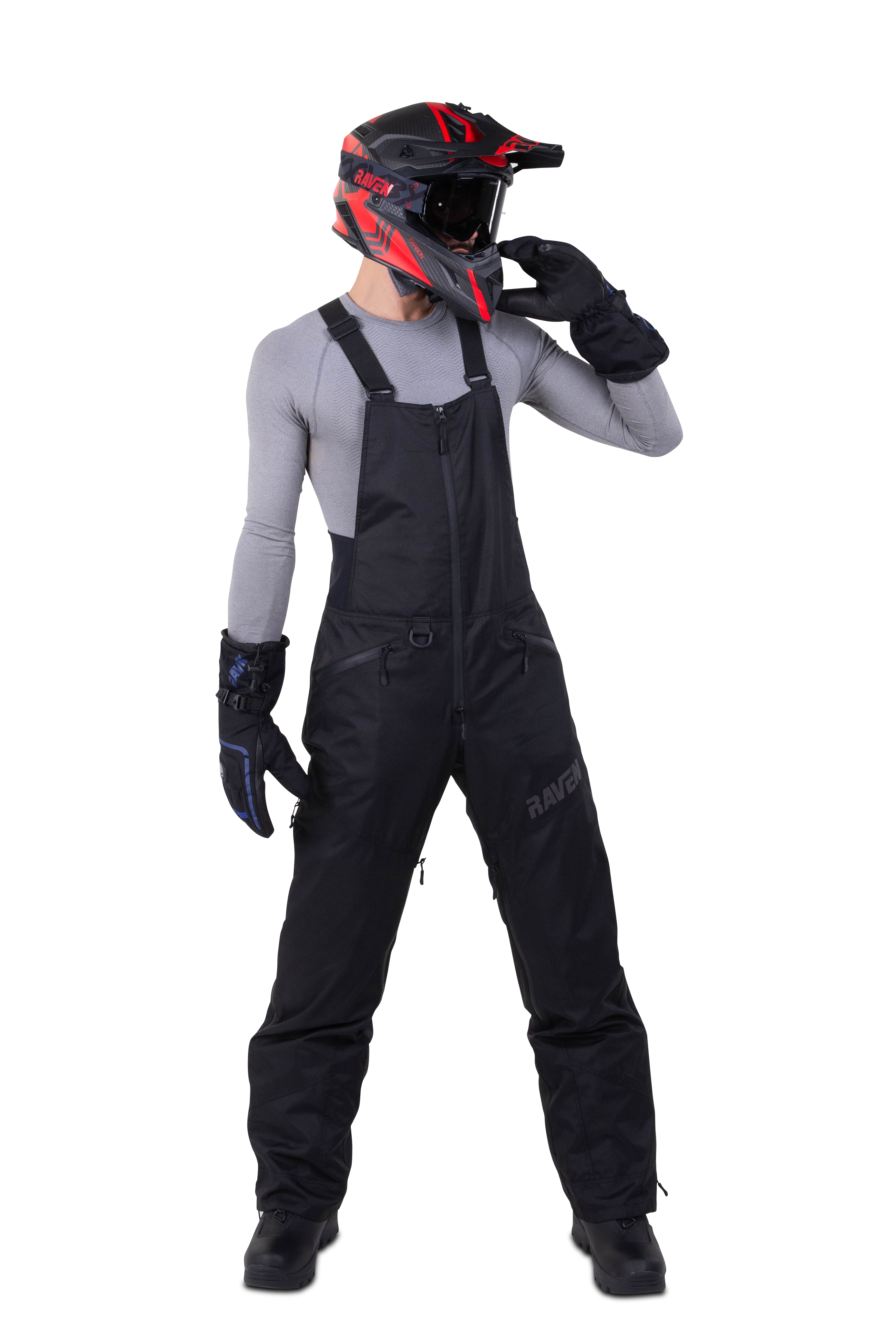 Pantaloni Cu Pieptar Raven Aggressor