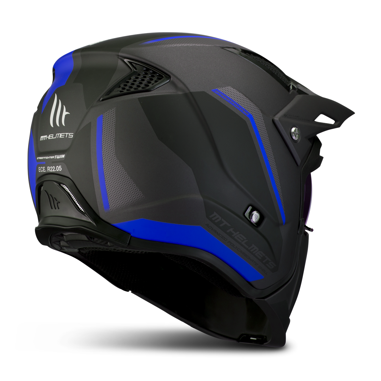 Modulaire Helm MT Streetfighter SV Twin Neon