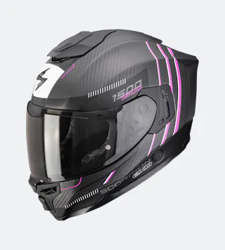 Uždaras Šalmas Scorpion EXO-1500 Carbon Air Zity