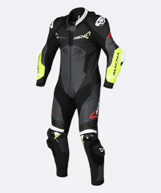 Leren Motorpak Macna Chromiq