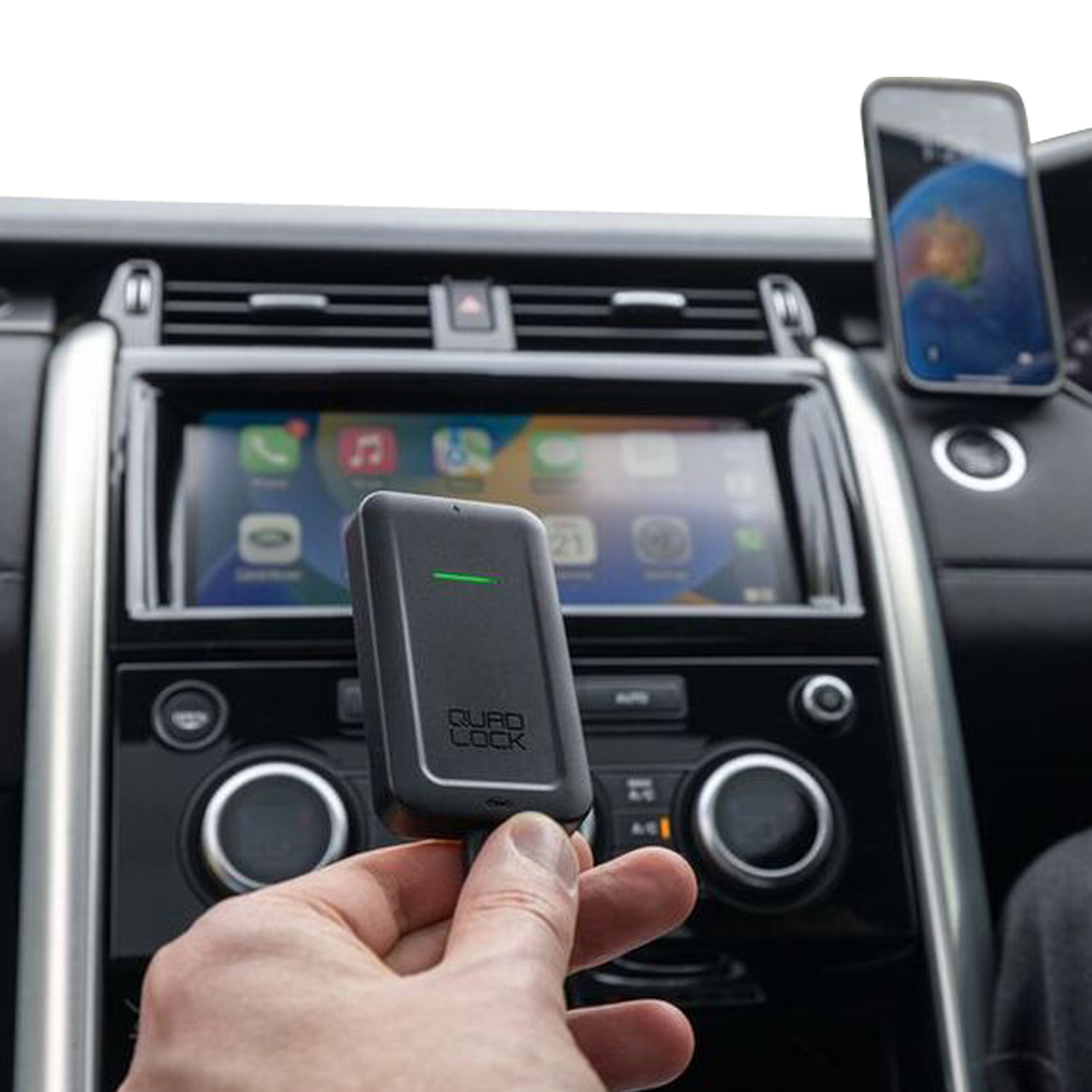 Adaptador Quad Lock Carplay Inalámbrico 