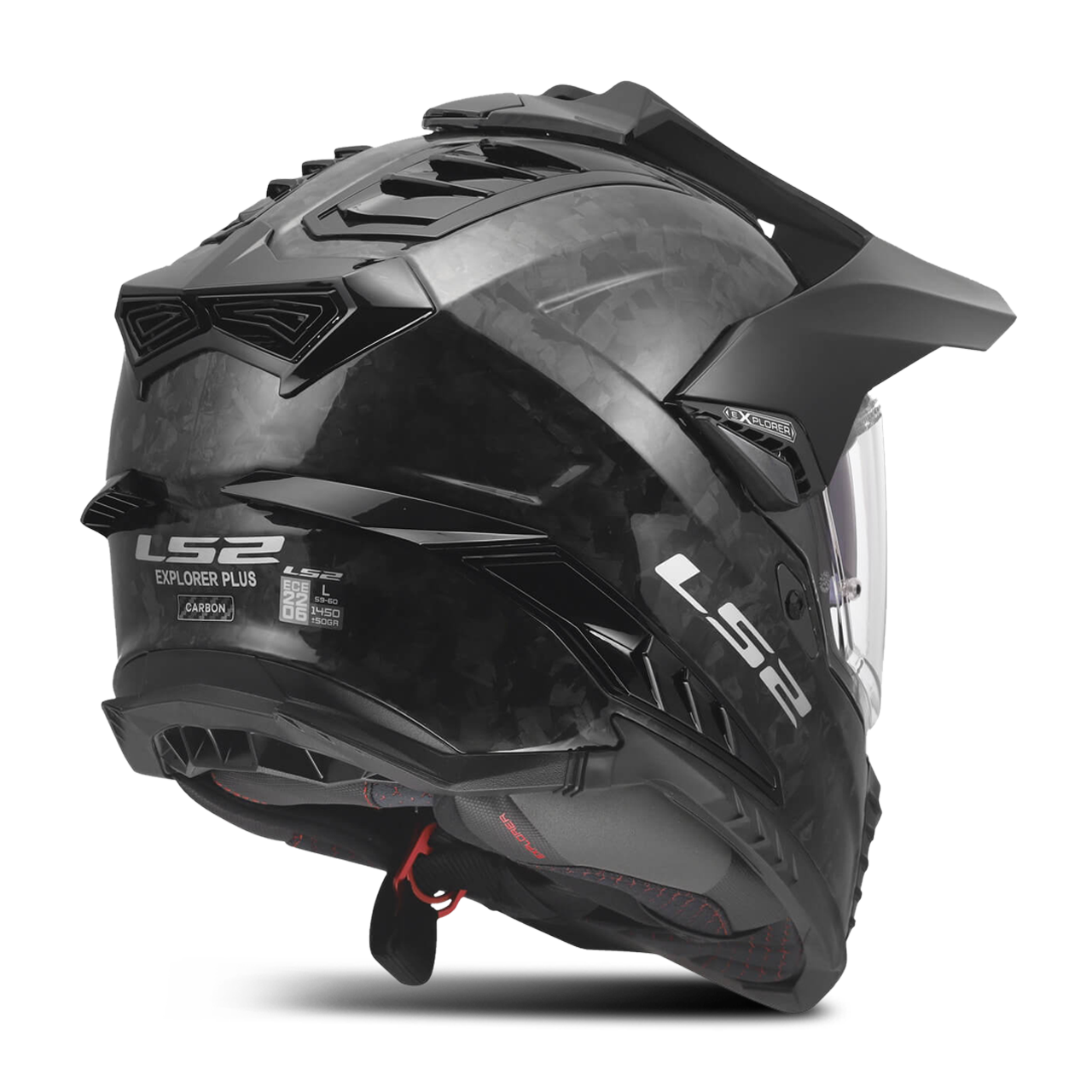 Casco Adventure LS2 MX701 Explorer Forged Carbon