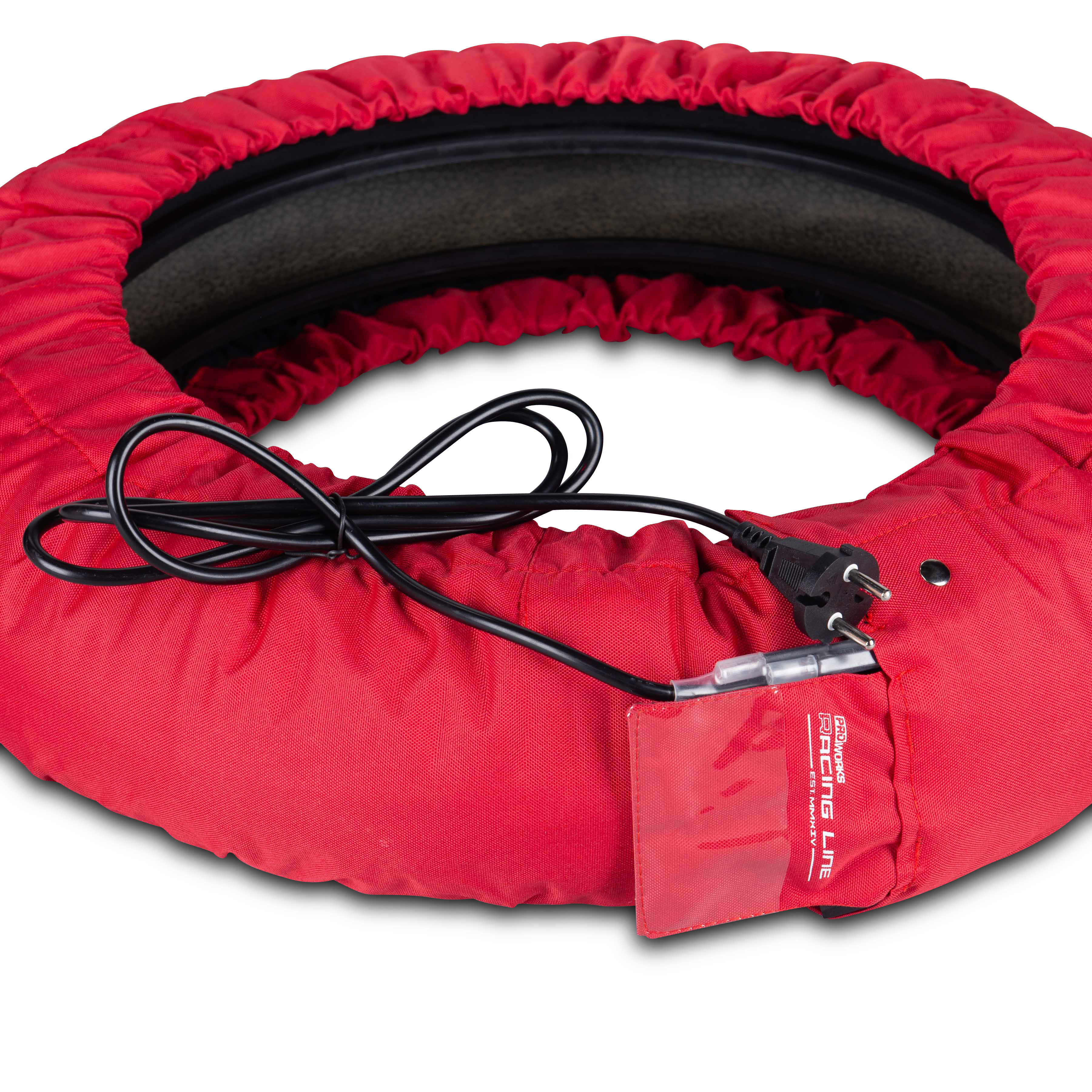 Proworks Racing Line D3 Tyre Warmers Red