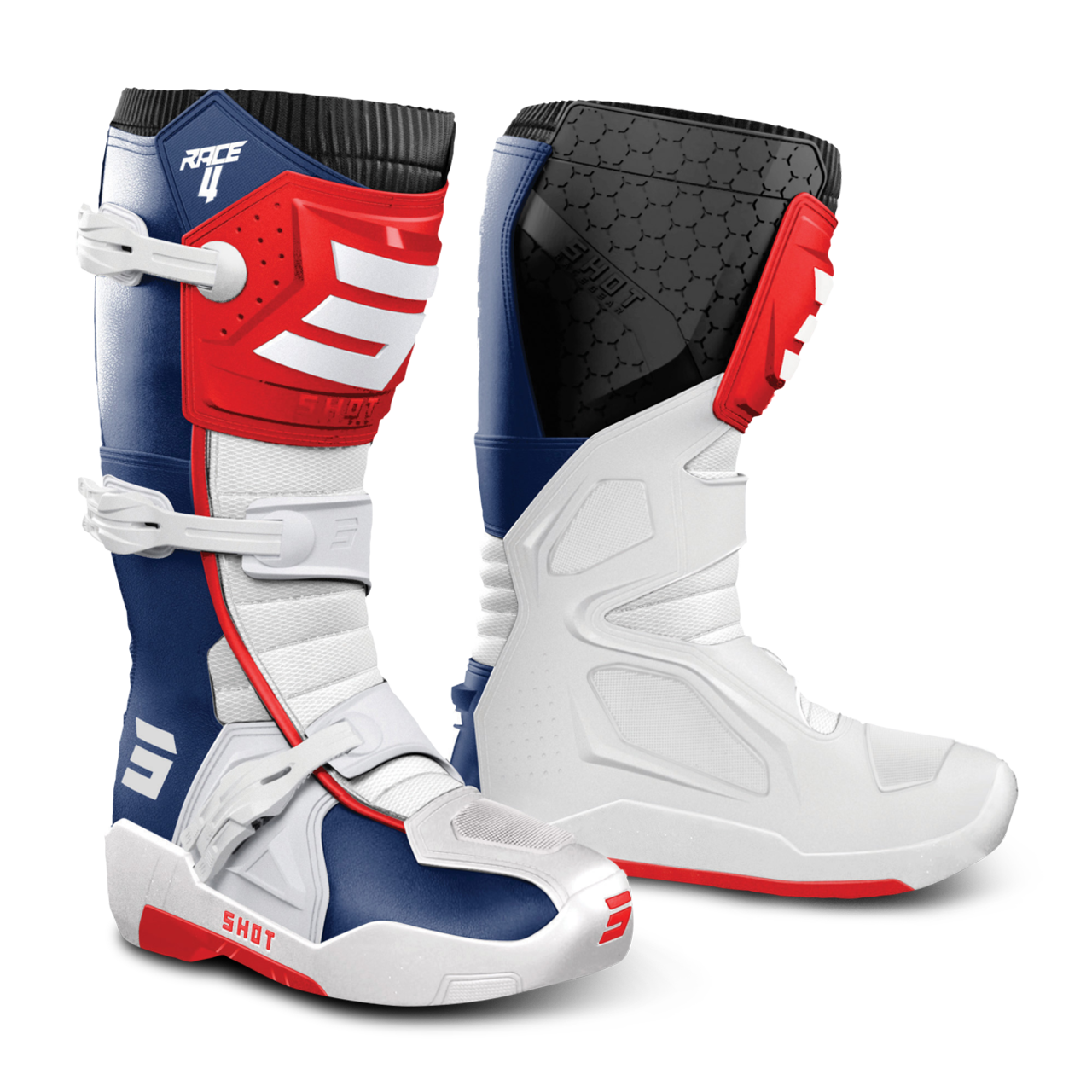 Shot Race 4 MX Boots