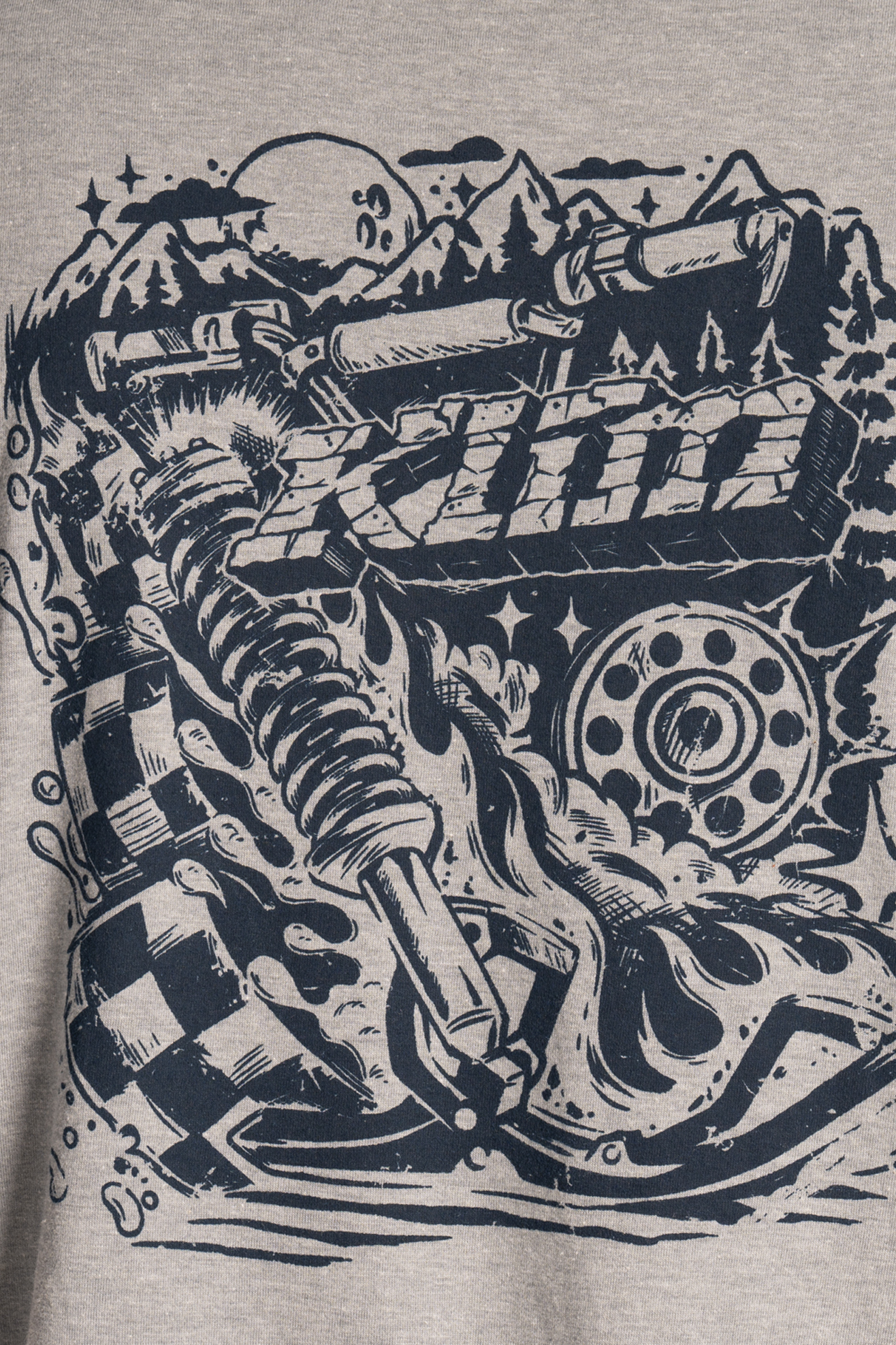 Tricou Klim Guts N' Glory Tri-Blend