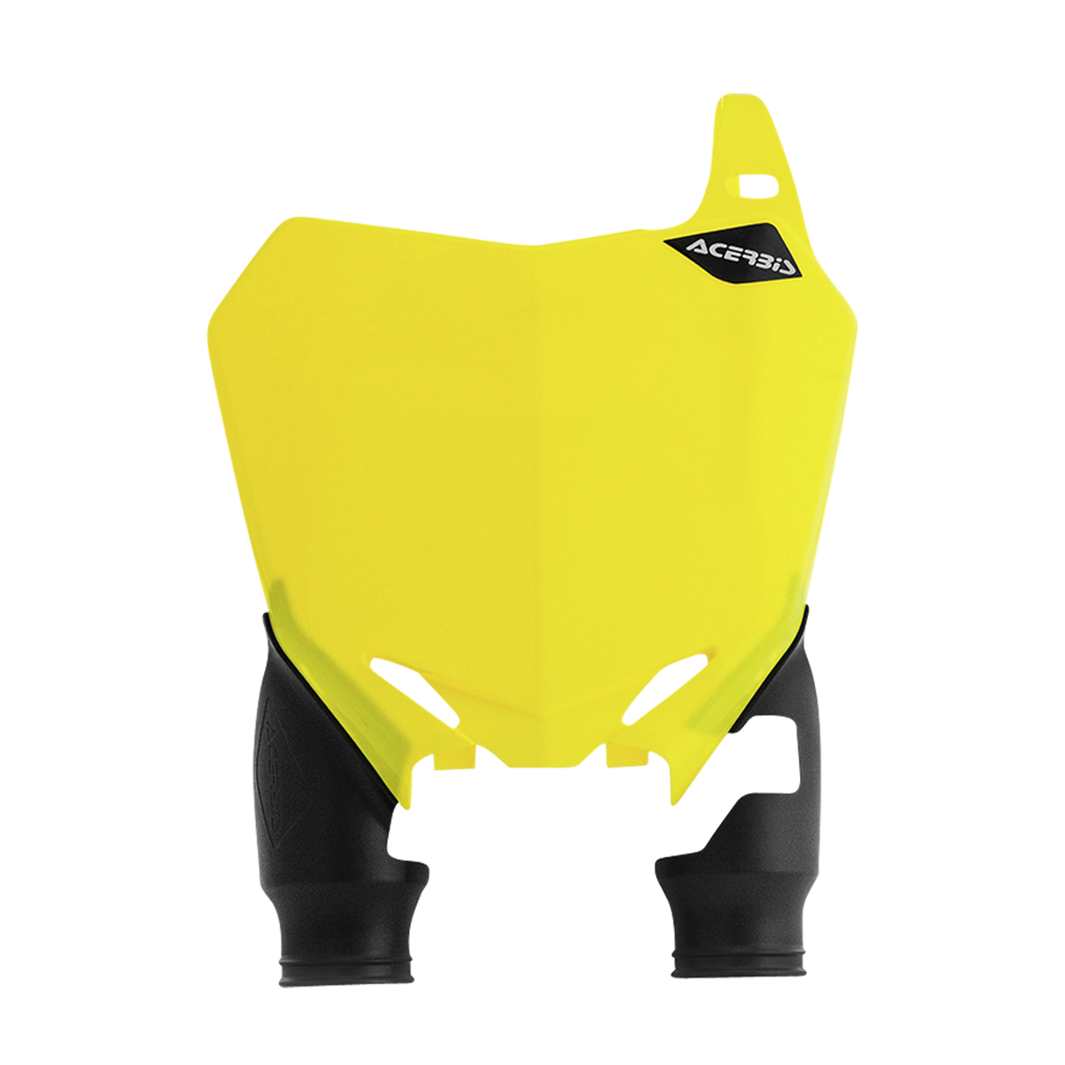 Portanúmeros Acerbis Raptor Amarillo-Negro