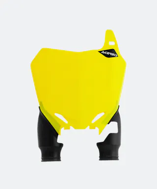 Acerbis Raptor Number Plate Yellow-Black