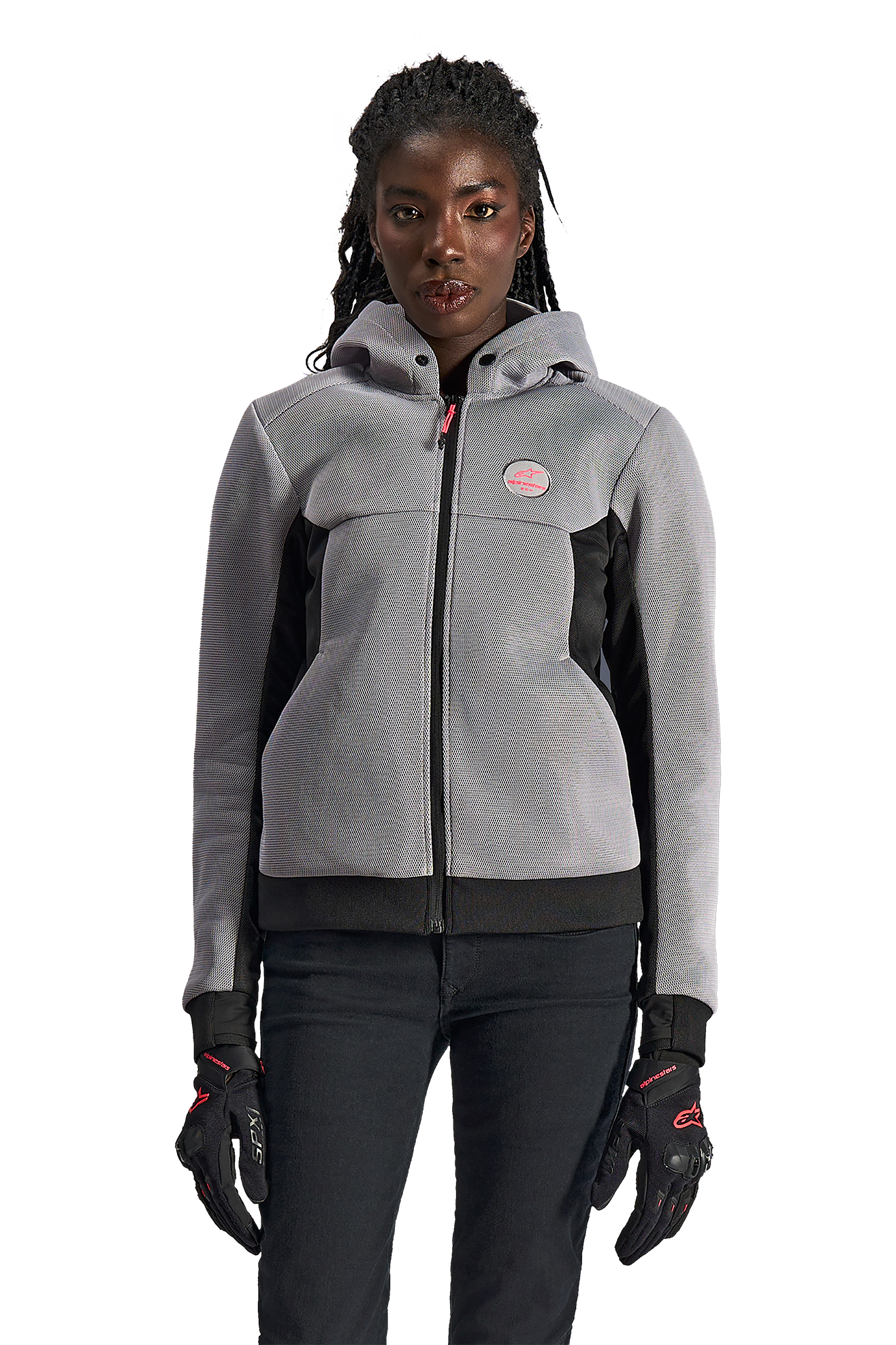 Felpa Alpinestars Stella Cromo Superairflow Donna