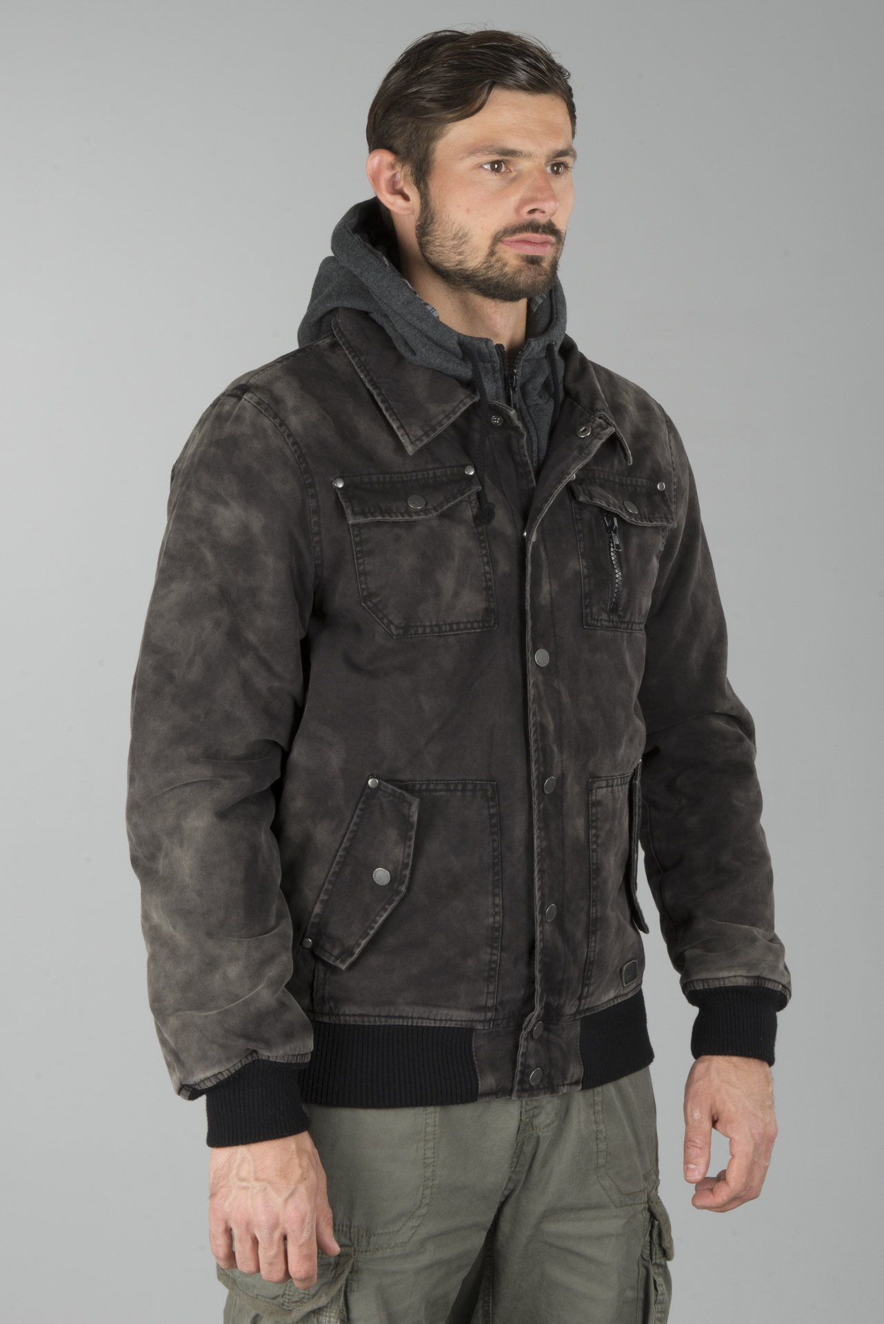Chaqueta Brandit Dayton + Sudadera