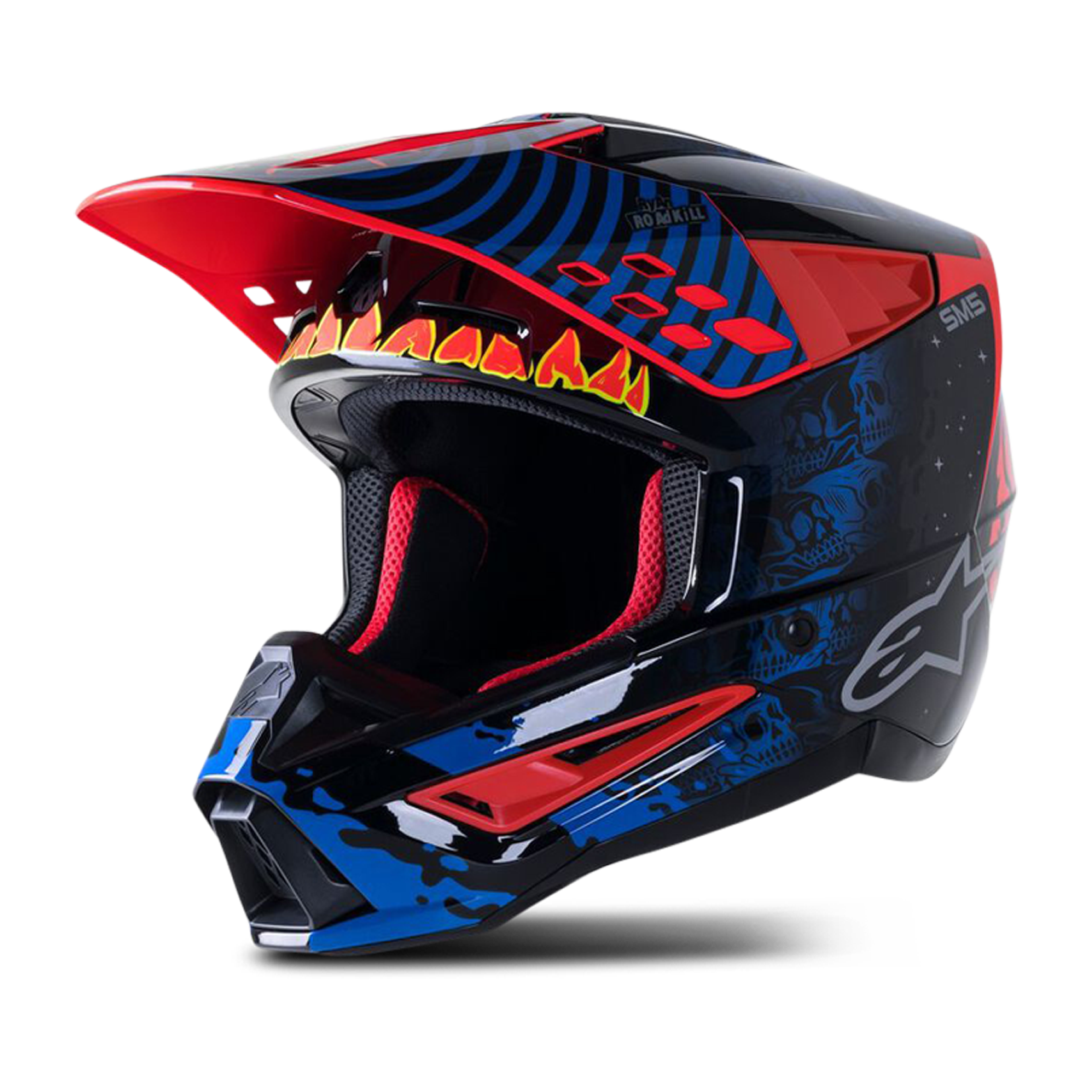 Casco de Cross Alpinestars SM5 Solar Flare ECE