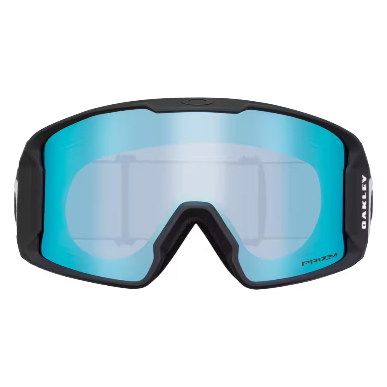 Oakley Line Miner L Snowmobile Goggles Chex Black Strap