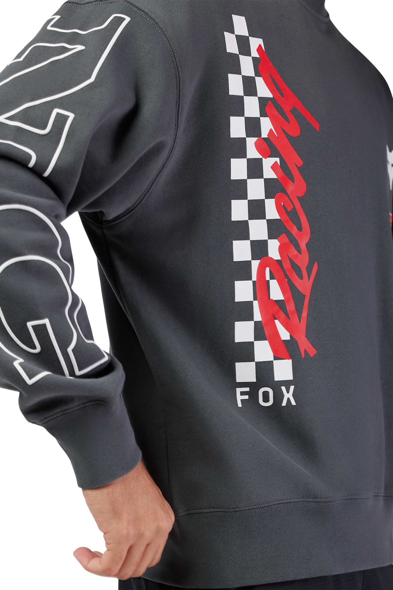 Oversized Sweatshirt FOX Honda Pullover Crew