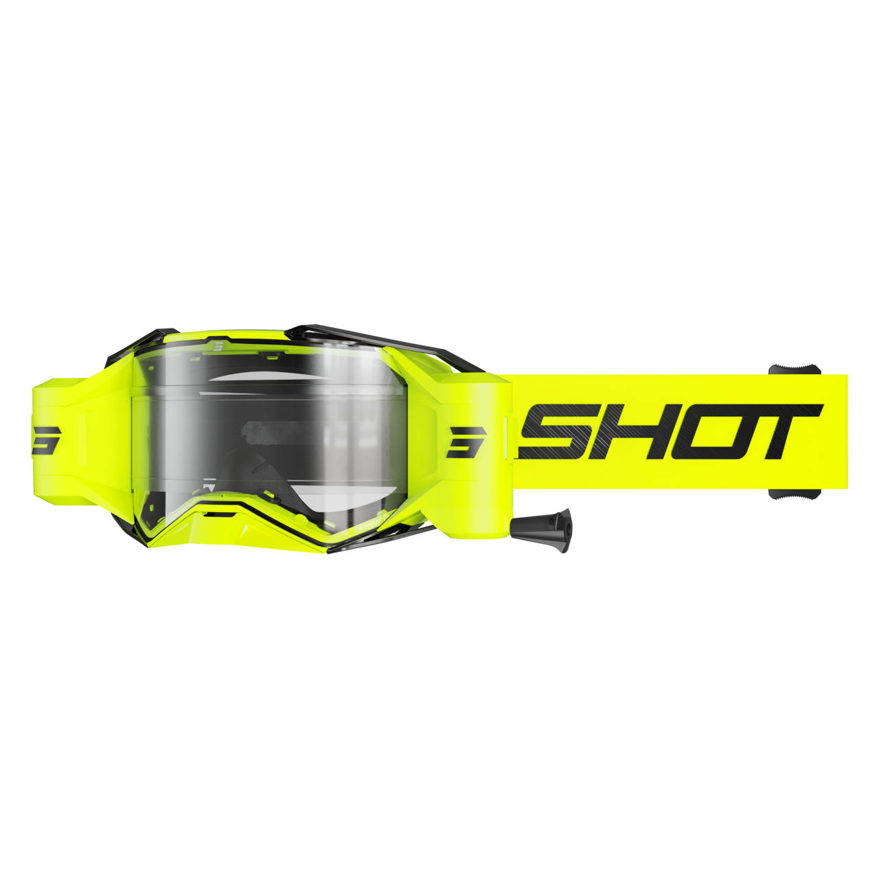 Shot Race Gear Lite Slash Roll-Off 27 MX Goggles
