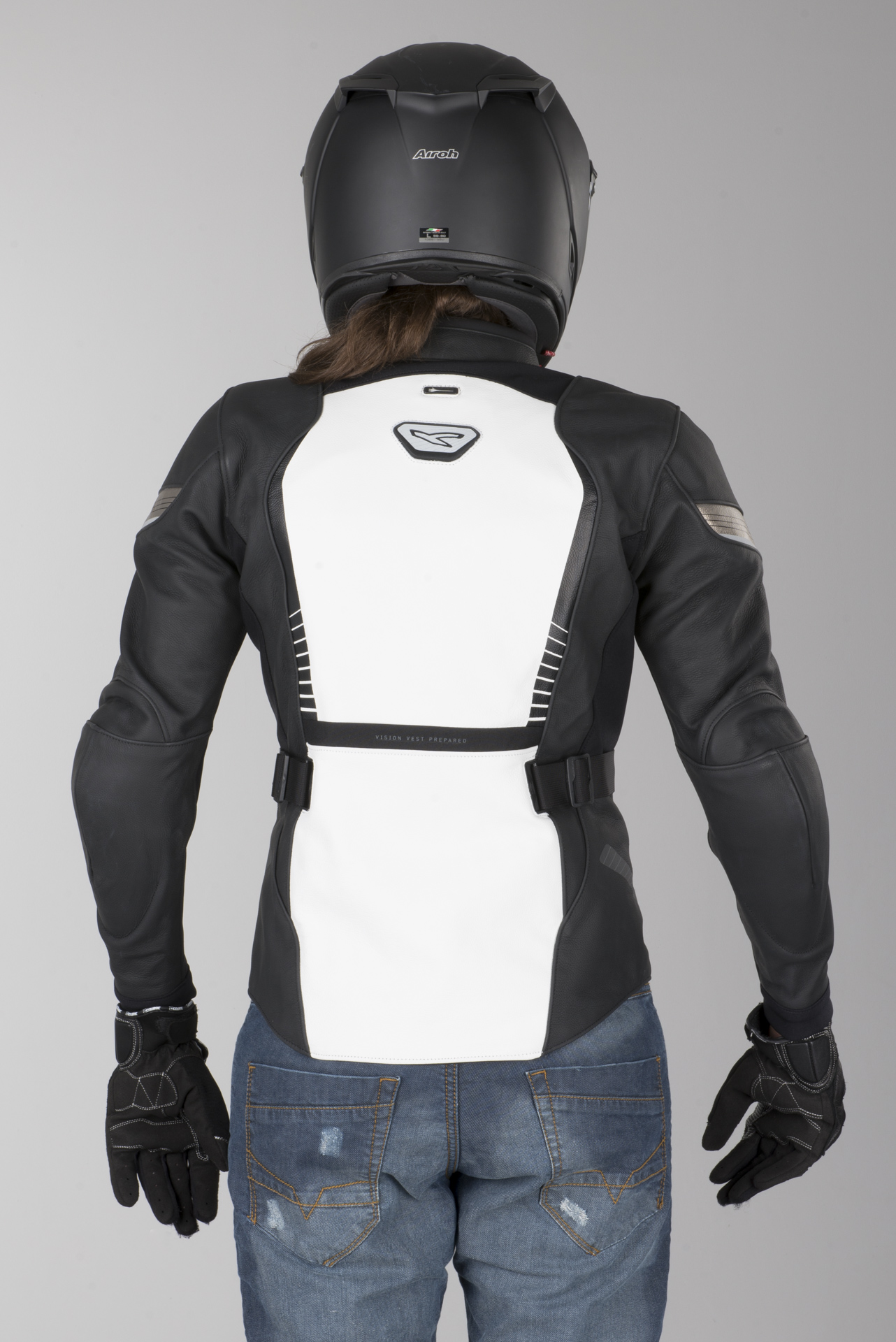 Jas Macna Orient Dames Zwart Wit Jas Macna Orient Dames Zwart Wit
