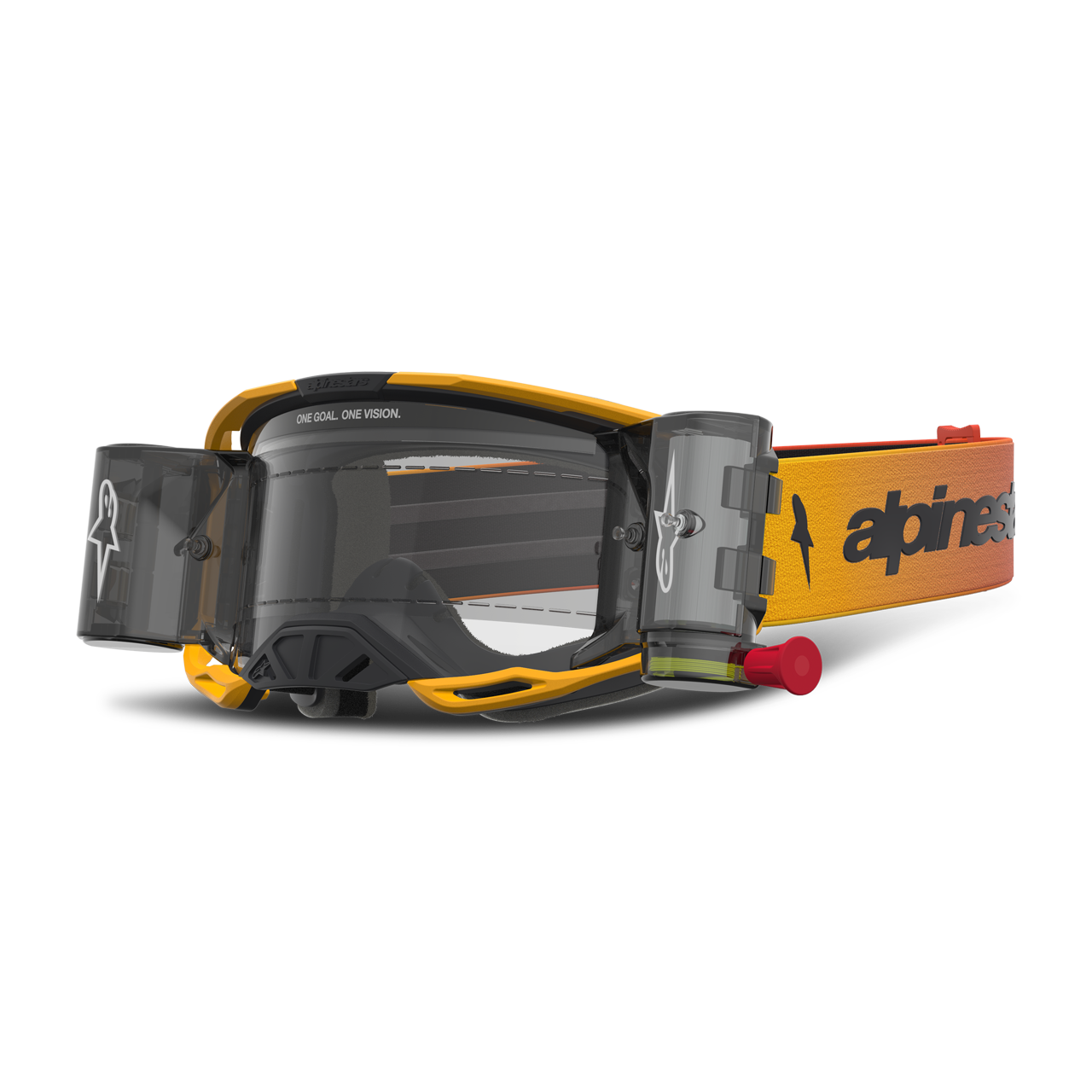 Crossbril Alpinestars Vision 8 Amber Roll Off