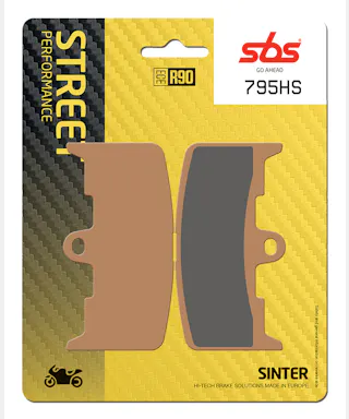 Plaquettes de Frein Avant SBS HS Sinter