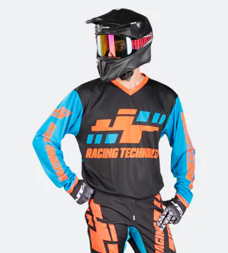 Camisola MX JT Racing Flo Tec-Megabyte