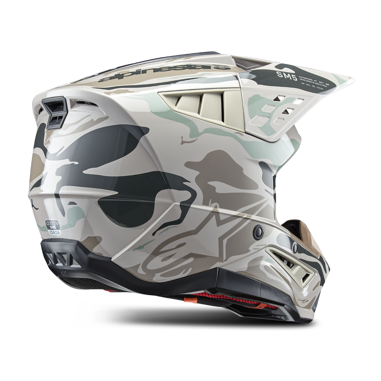 Casco de Cross Alpinestars SM5 Mineral