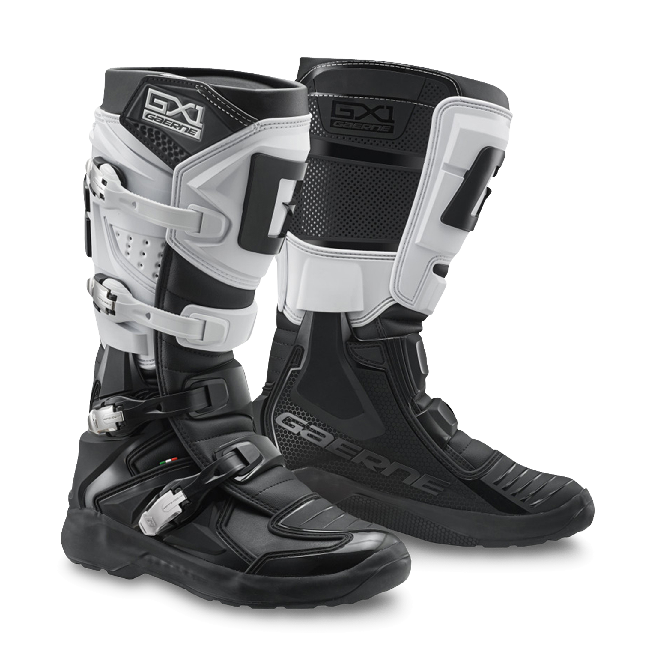 Gaerne GX-1 Evo MX Boots Black-White 