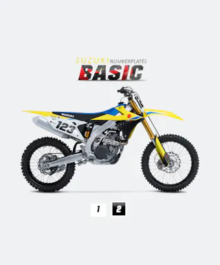 Nummerplaatstickers Basic