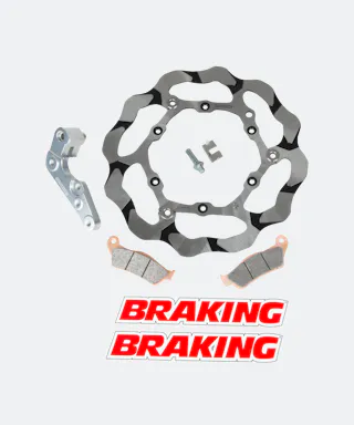 Remschijf Vooraan Braking S3 Batfly Oversize Kit 270mm