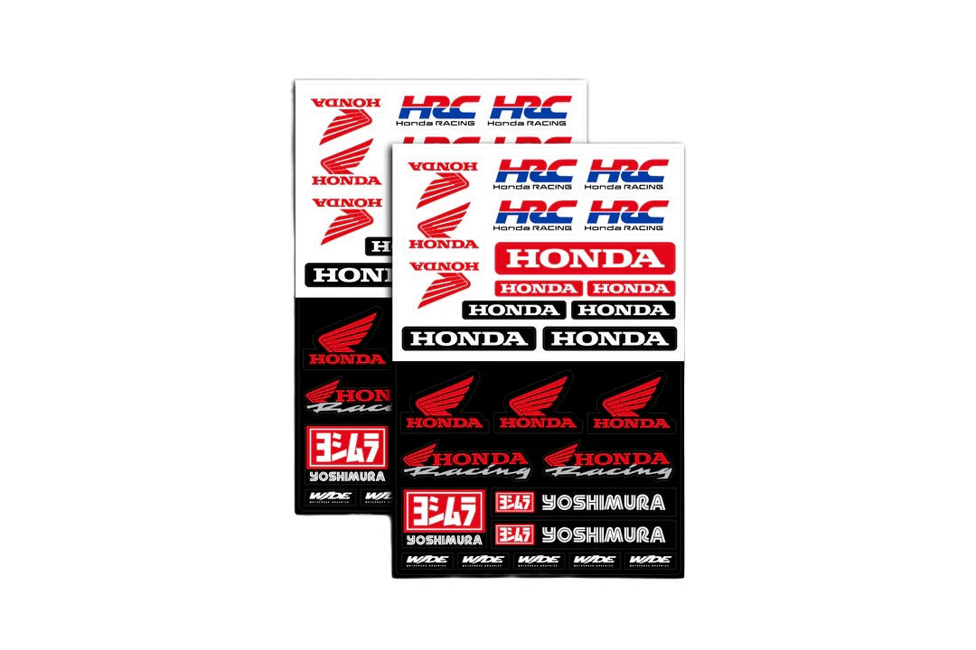WideOpen Honda Sticker Sheet