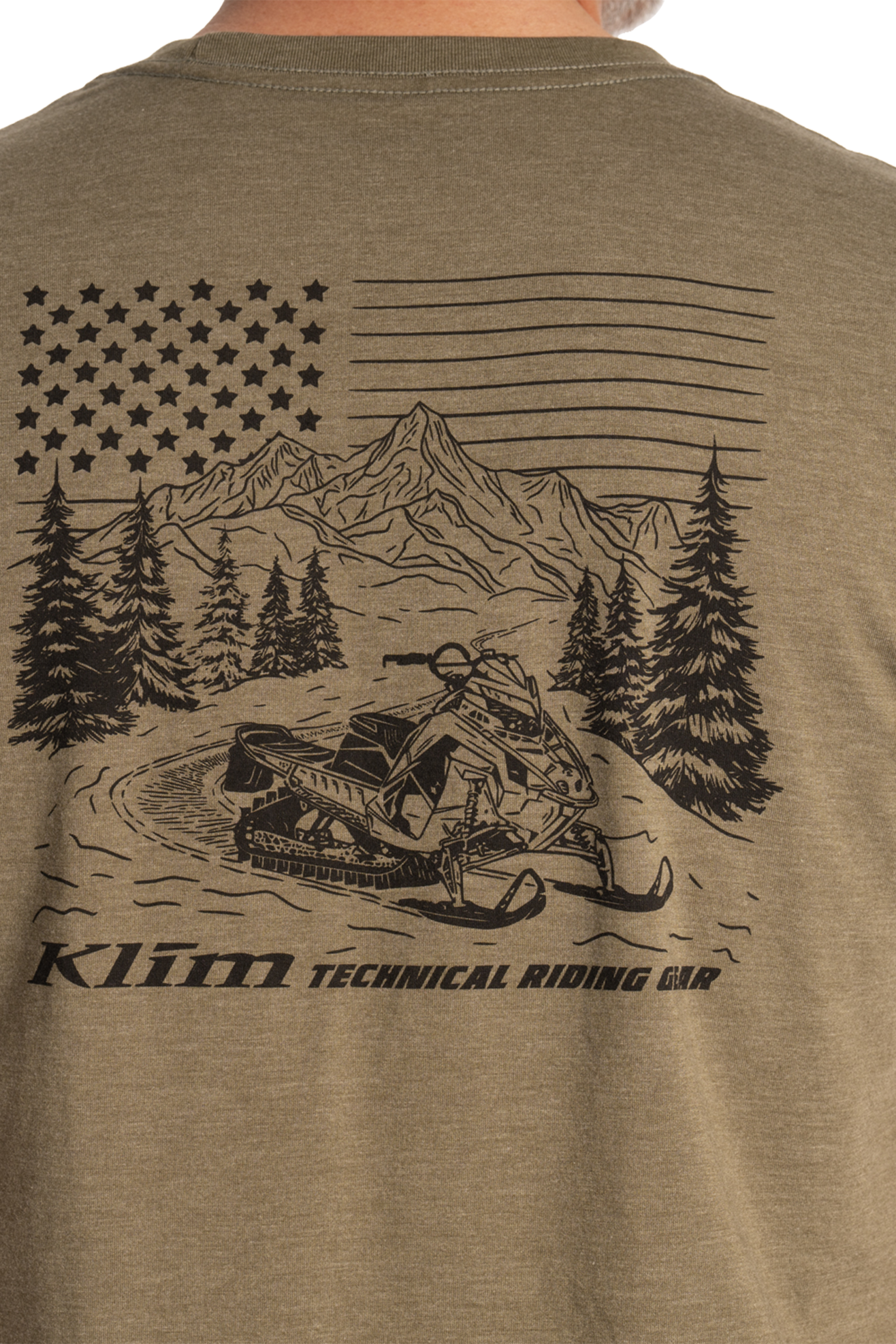 Camiseta Klim Frontier Tri-Blend Jaspeado