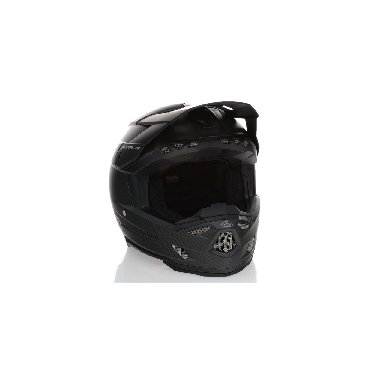 Casco MX 6D ATR-3 Solid FIM