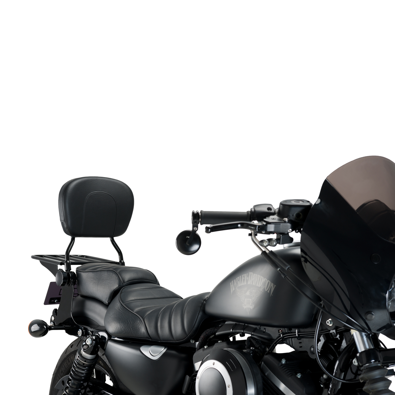 CustomAcces Luxus Sissy Bar Black