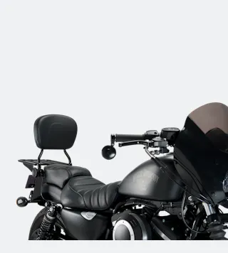 Sissy Bar Seljatugi CustomAcces Luxus Must