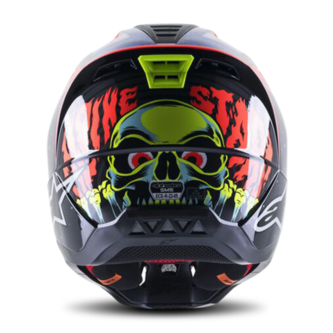 Casco de Cross Alpinestars SM5 Solar Flare ECE