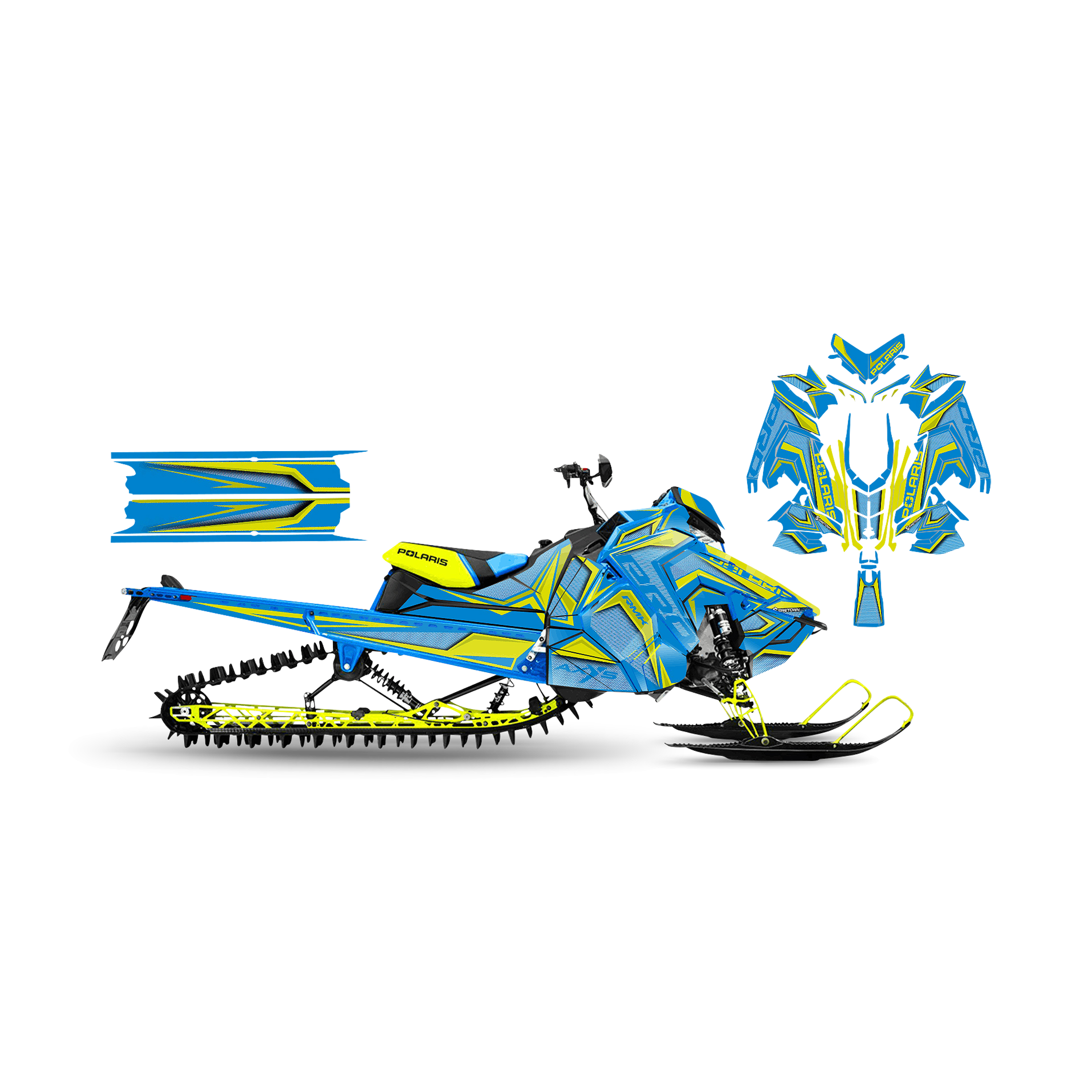 Tarrasarja SweTown Team-Racer-20-Pro-Sininen-Lime