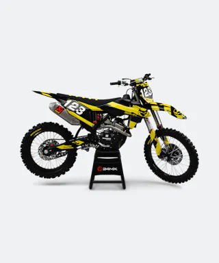 24MX DANGER Dekāļu Komplekts Ar Vārdu Un Numuru