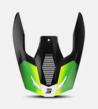 Visera Casco de Cross Shot Furious Kid Apex