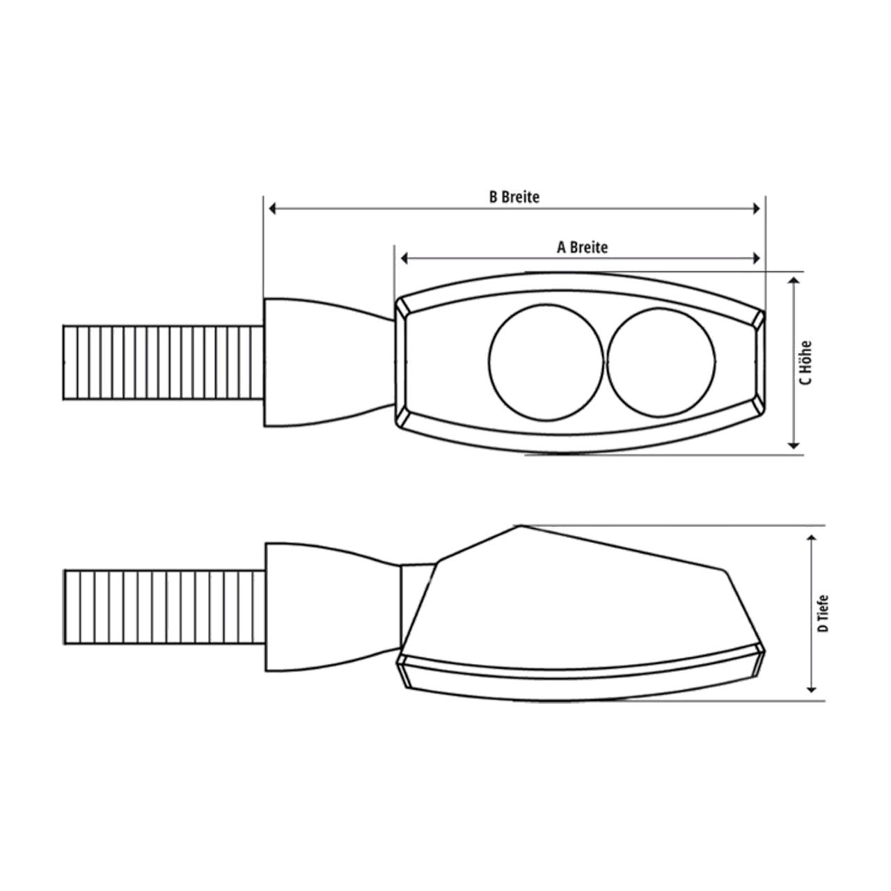 Clignotant LED Highsider Surface