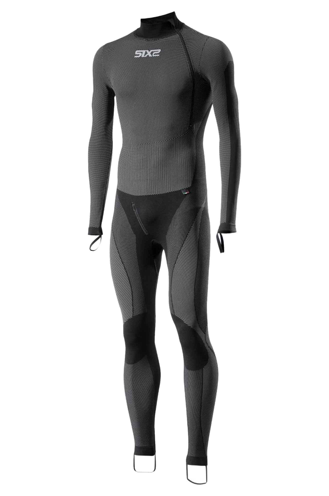 SIXS STX HN R V2 4-season mock neck undersuit