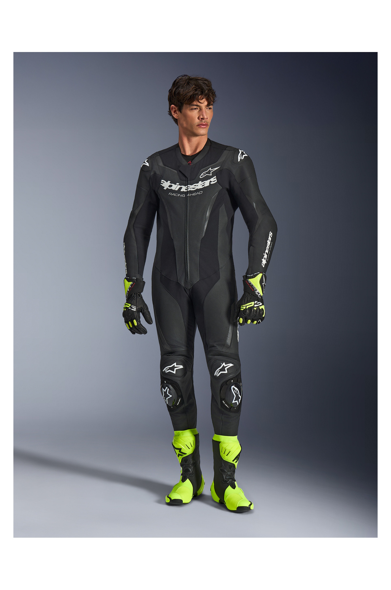 Alpinestars GP Force V2 1Pc MC Leather Suit