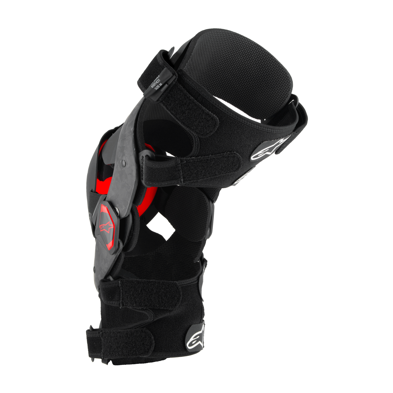 Rodillera de Cross Alpinestars Suptec RK10 PL Negro-Rojo